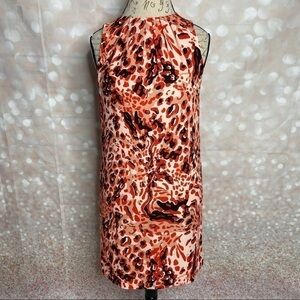 H&M Animal-Print Shift Dress